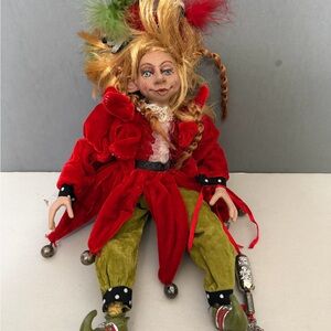 Christmas Elf Doll 13”